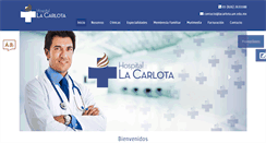 Desktop Screenshot of hospitallacarlota.com
